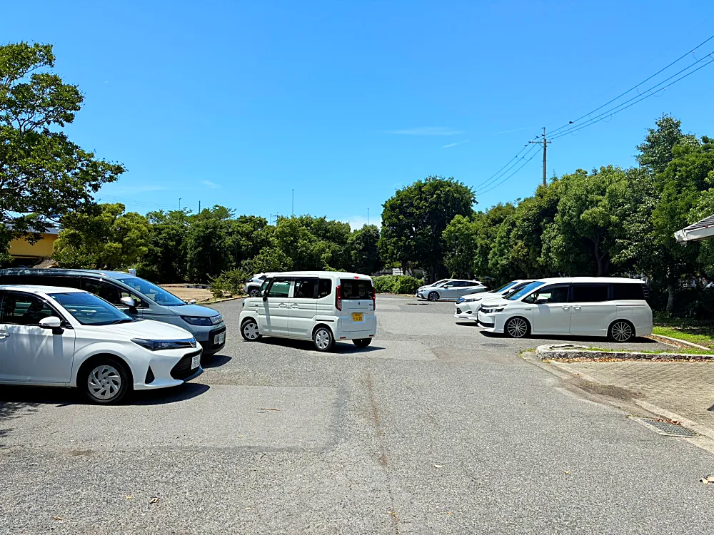 花市場公園の無料駐車場