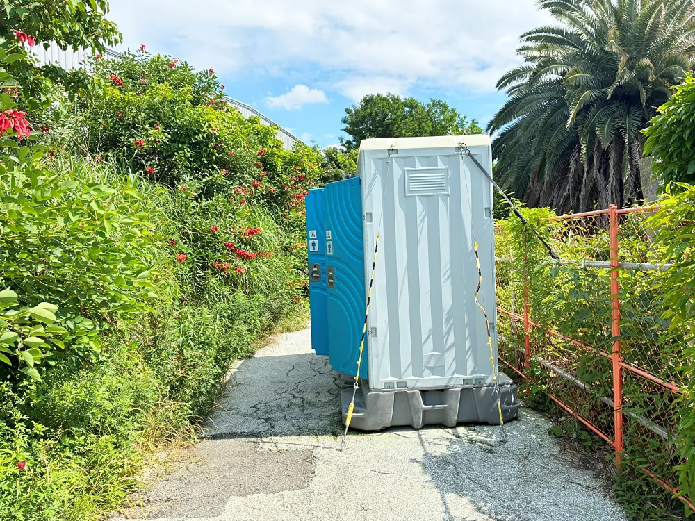 仮設トイレの画像